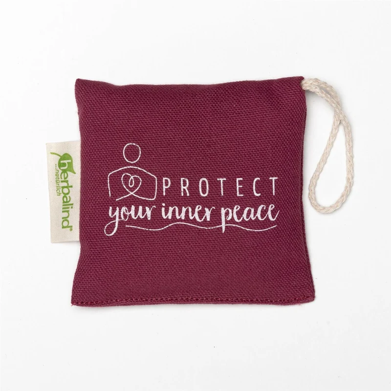 Duftsachet 10x10cm Lavendel, "Protect your inner peace", Malve