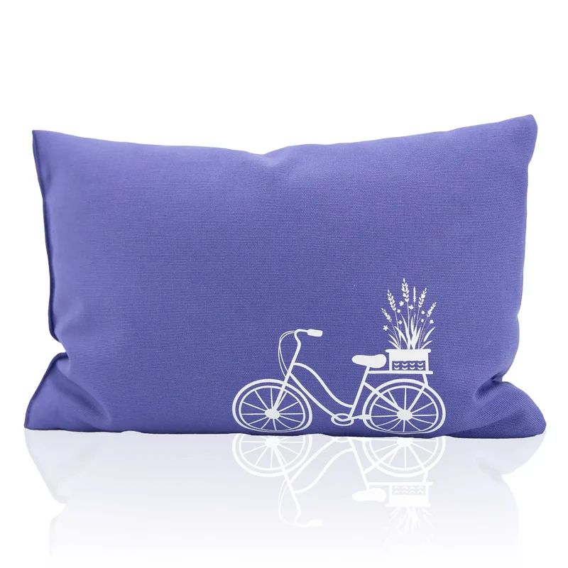 Lavendelkissen 20x30cm, "Fahrrad", Lavender