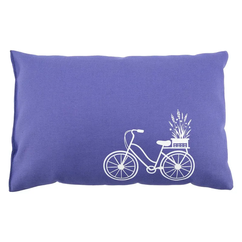 Lavendelkissen 20x30cm, "Fahrrad", Lavender