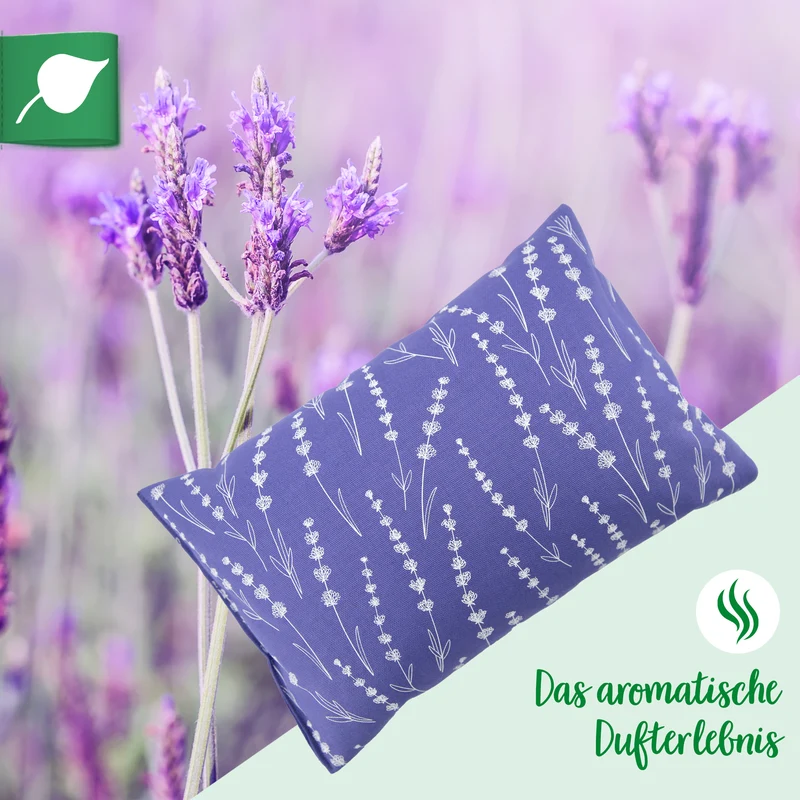Lavendelkissen 20x30cm, Allover, Lavender