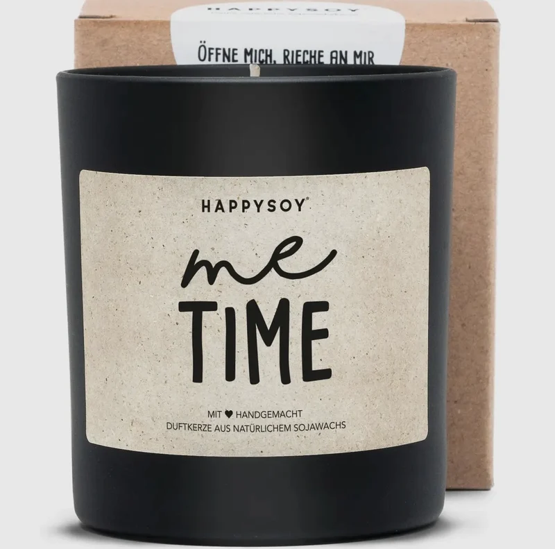 Duftkerze ME TIME (Sojawachs)