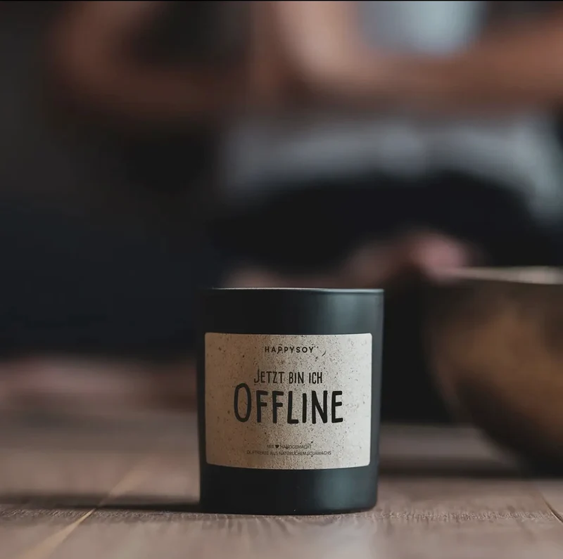 Duftkerze OFFLINE (Sojawachs)