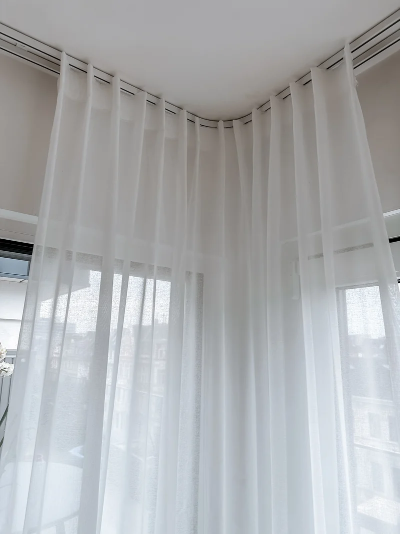 Gardinenschiene quadratisch