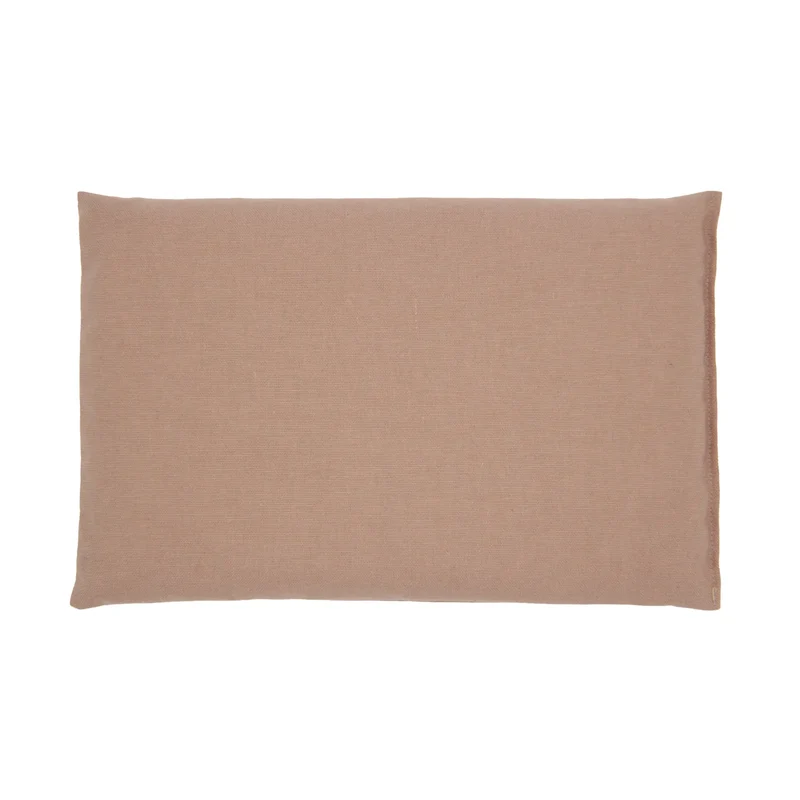 Kirschkernkissen 30x20cm, Leo Allover, Taupe