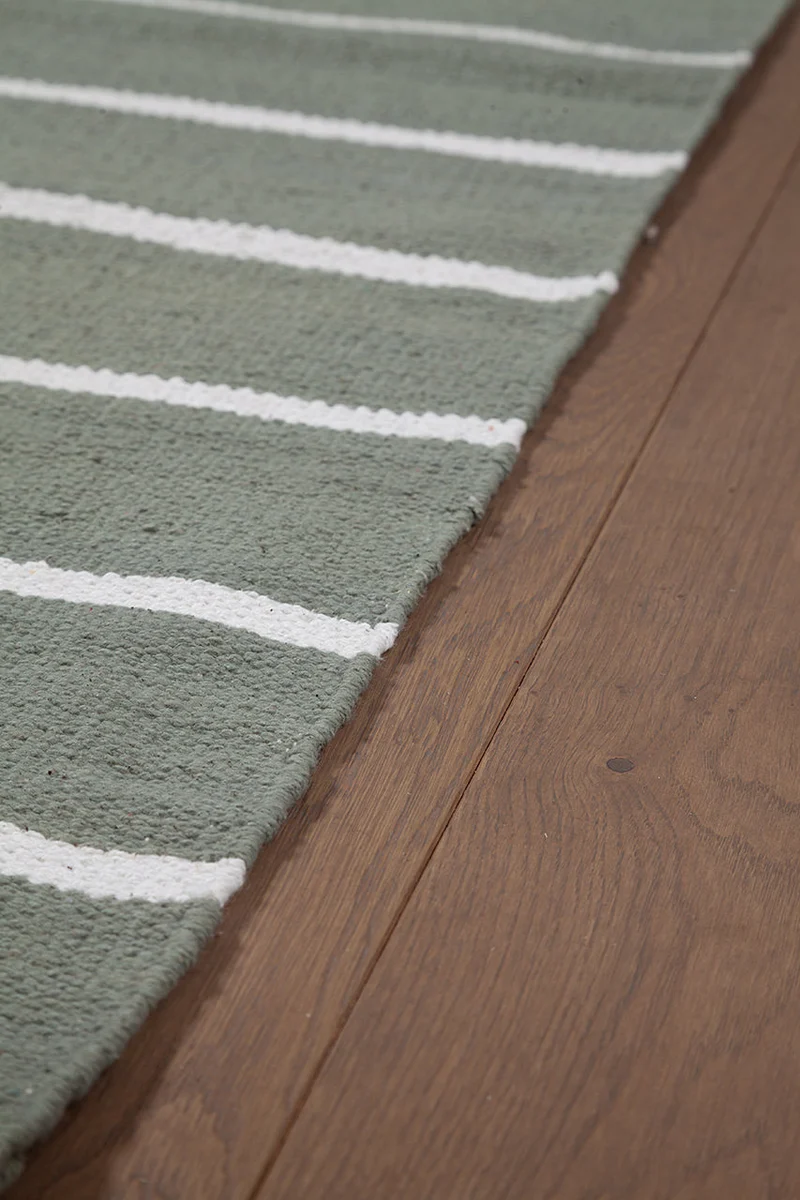 Tappeto Moderno Cotton Looms Verde
