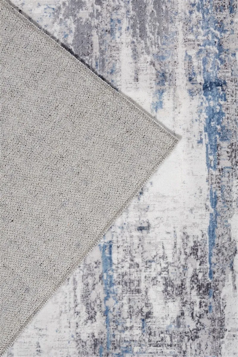 Tappeto Classico Vintage Printed Grigio