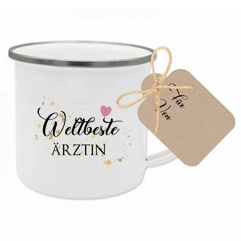 Tassengeschenk "Weltbester Arzt | Wertschätzendes Dankeschön u. tolles Geschenk um Danke zu sagen | 12 Motivvarianten zur Auswahl