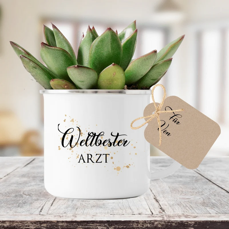 Tassengeschenk "Weltbester Arzt | Wertschätzendes Dankeschön u. tolles Geschenk um Danke zu sagen | 12 Motivvarianten zur Auswahl