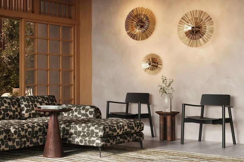 Casa Padrino Luxus Beistelltisch Congo Braun Ø 50 x H. 60 cm - Runder Massivholz Beistelltisch mit skulpturalem Fuß - Luxus Möbel