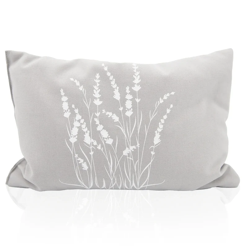 Lavendelkissen 20x30cm. Lavendel -Strauch, Grau
