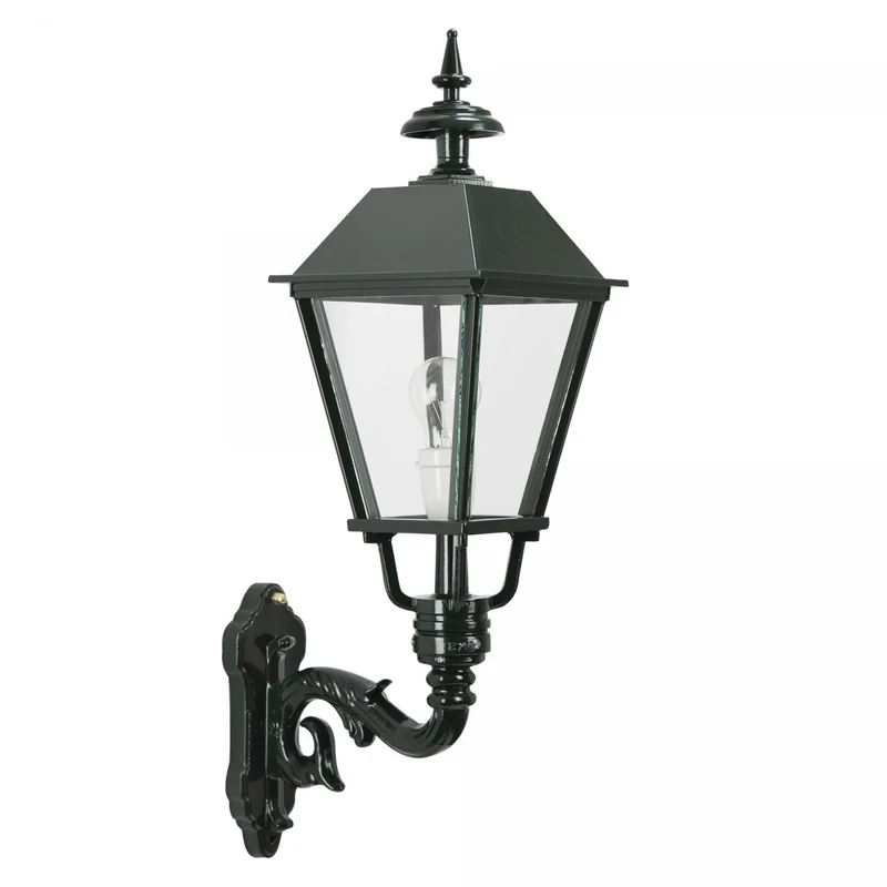 Casa Padrino Jugendstil Außenwandleuchte 22 x 30 x H. 73 cm - Verschiedene Farben - Nostalgische Wetterfeste Außenleuchte