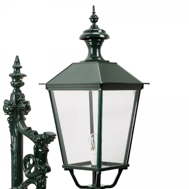 Casa Padrino Jugendstil Außenwandleuchte 35 x 59 x H. 104 cm - Verschiedene Farben - Nostalgische Wetterfeste Außenleuchte
