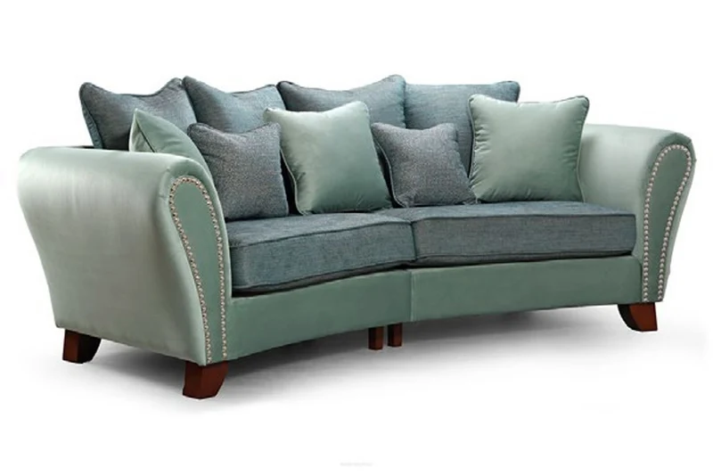 Casa Padrino Luxus Chesterfield Sofa Jannet Fluted 90 x 87 x H. 82 cm - Elegantes Wohnzimmer Sofa mit Echtleder - Chesterfield Wohnzimmer Möbel