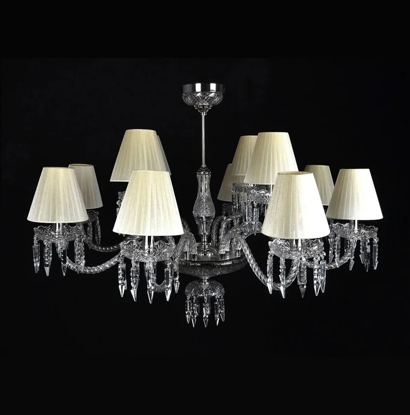 Casa Padrino Luxus Barock Kristall Kronleuchter Gold Ø 80 x H. 74 cm - Prunkvolle Messing Kronleuchter mit böhmischem Kristallglas - Barock Möbel - Edel & Prunkvoll