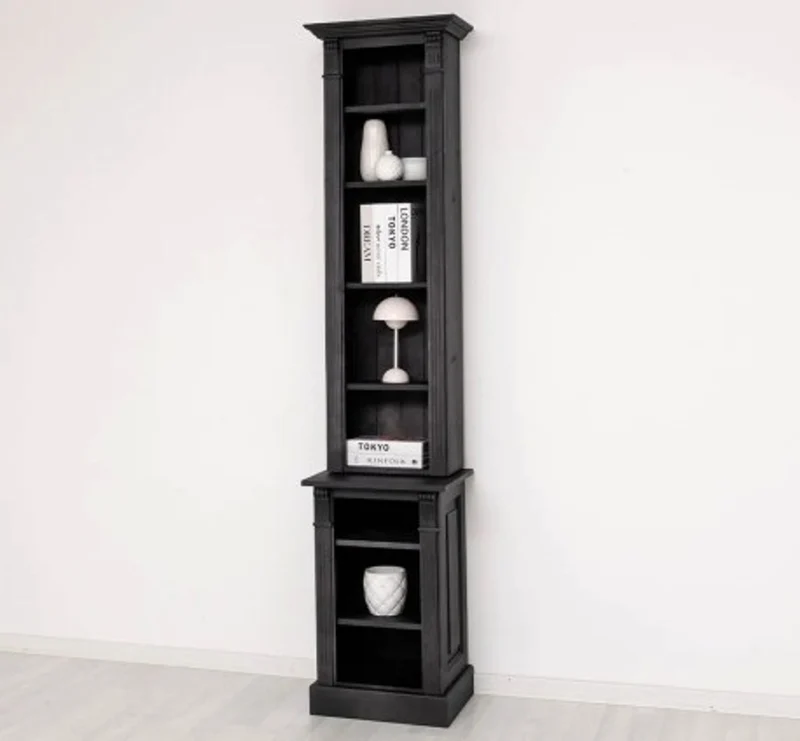 Casa Padrino Bücherregal im Landhausstil, 53 x 40 x 230 cm