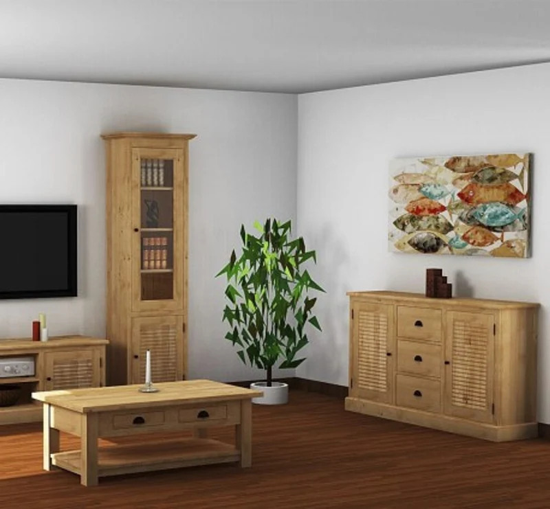 Casa Padrino Möbel Set im Landhausstil, 160 x 56 x 46 cm