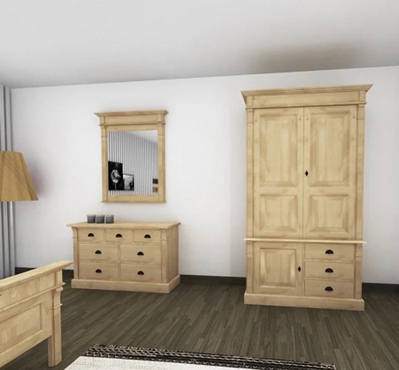 Casa Padrino Möbel Set im Landhausstil, 122 x 75 x 41 cm