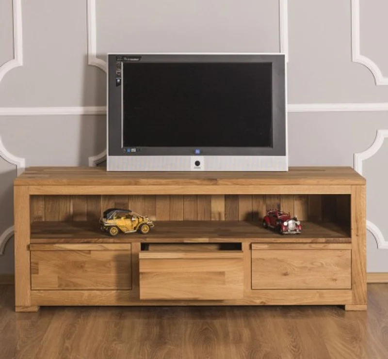 Casa Padrino TV Schrank im Landhausstil mit 3 Schubladen, 160 x 46 x 60 cm