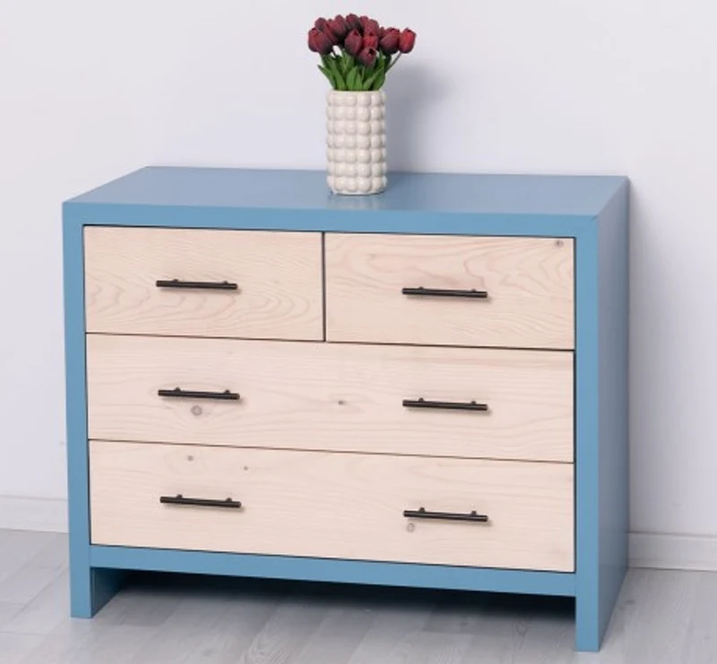 Casa Padrino Kommode im Landhausstil mit 4 Schubladen, 100 x 50 x 79 cm