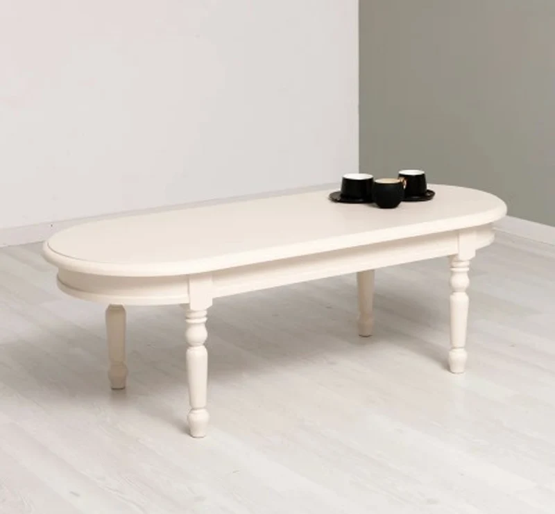 Casa Padrino Couchtisch im Landhausstil, 135 x 45 x 55 cm