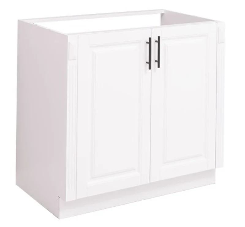 Casa Padrino Küchenschrank im Landhausstil mit 2 Türen, 90 x 58 x 85 cm