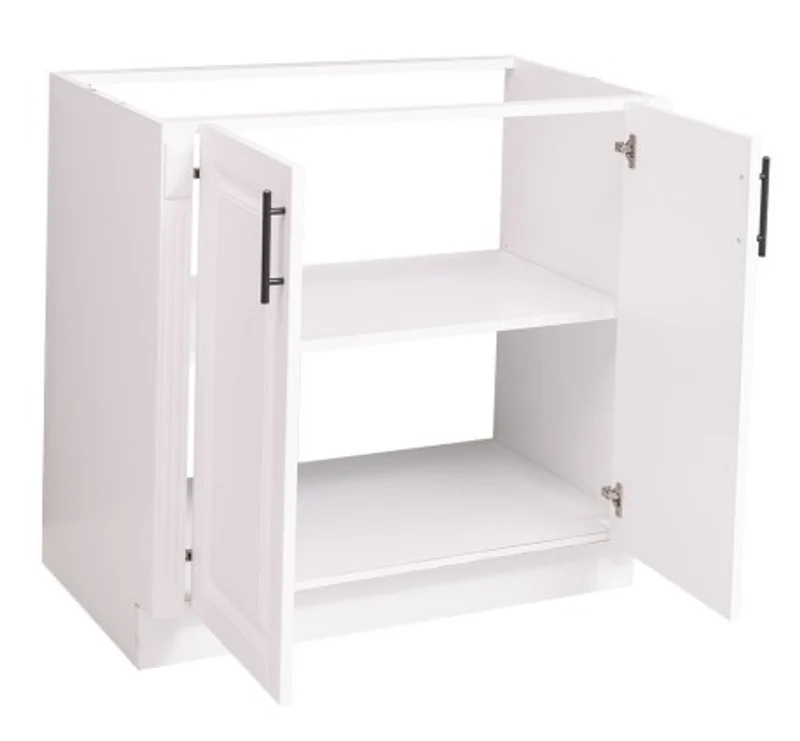 Casa Padrino Küchenschrank im Landhausstil mit 2 Türen, 90 x 58 x 85 cm