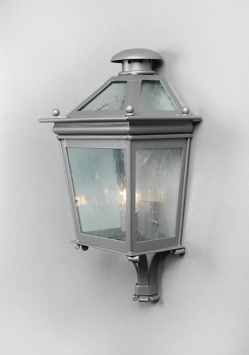 Casa Padrino Luxus Außen Laterne Weiß B. 50 x H. 122 cm - Handgefertigte Laterne aus Schmiedeeisen - Luxus Kollektion - Edel & Prunkvoll