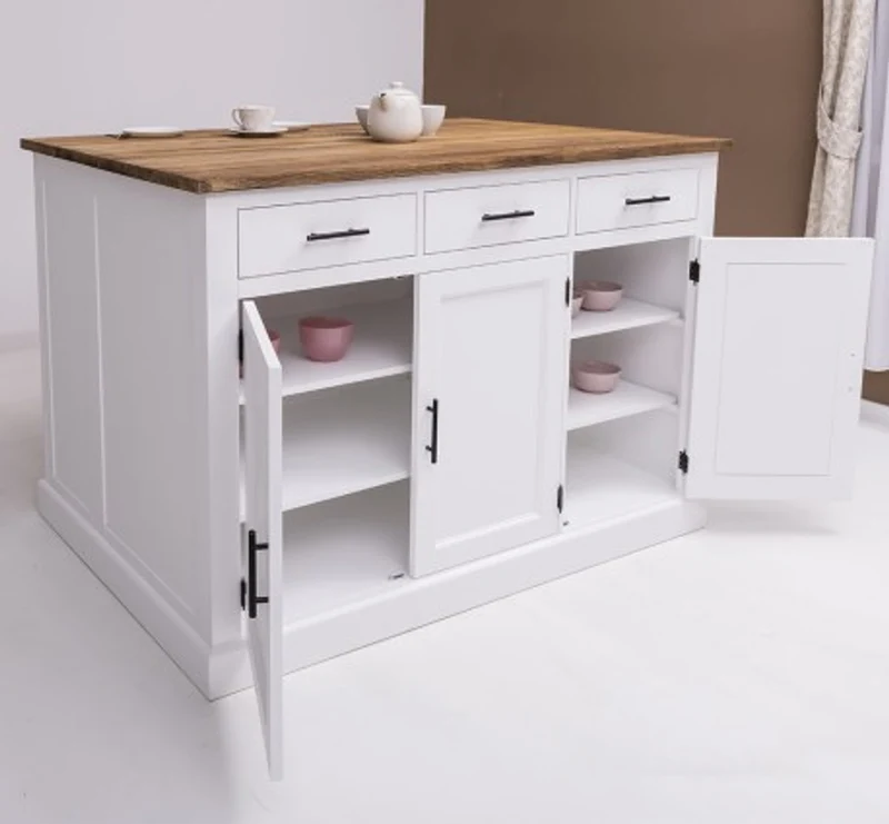 Casa Padrino Küchenschrank im Landhausstil, 160 x 110 x 110 cm