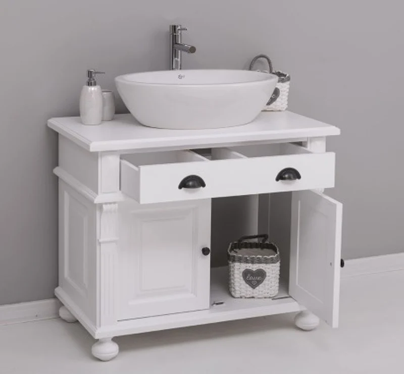 Casa Padrino Waschtisch im Landhausstil, 90 x 51 x 74 cm