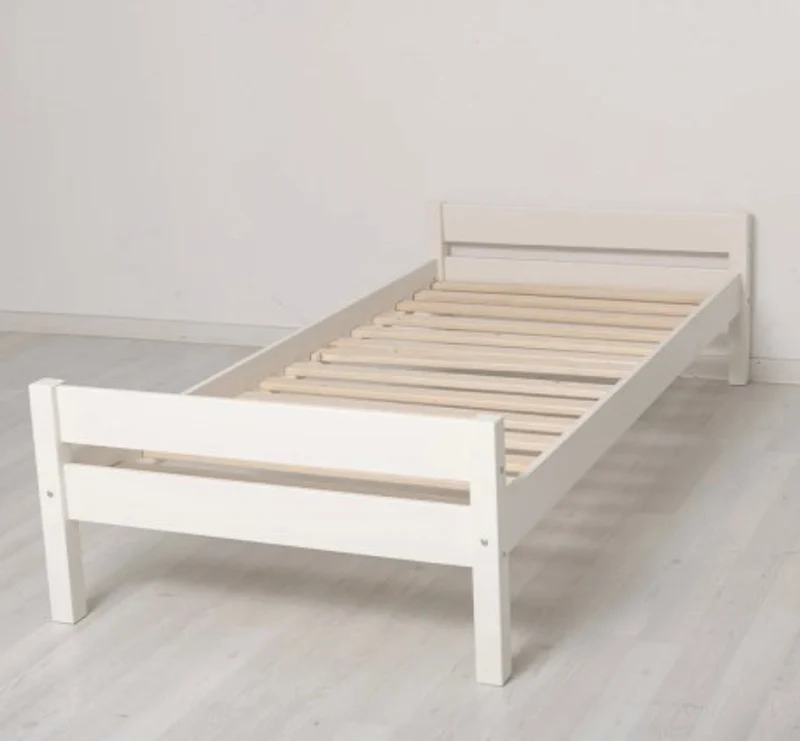 Casa Padrino Bett im Landhausstil, 200 x 90 x 50 cm