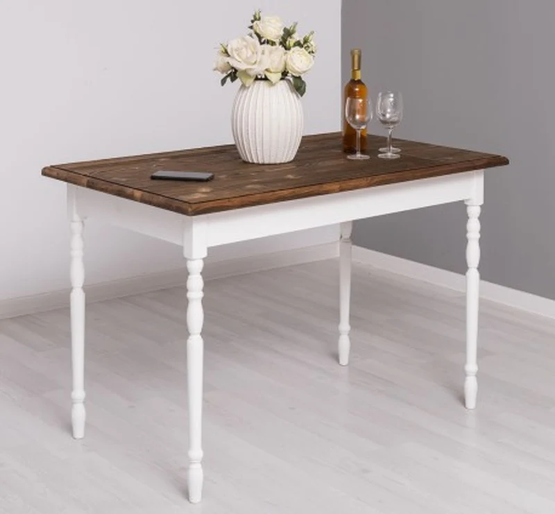 Casa Padrino Esstisch im Landhausstil, 120 x 70 x 78 cm