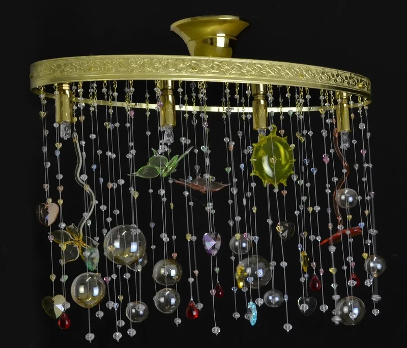Casa Padrino Luxus Barock Kristall Wandleuchte Gold 50 x 34 x H. 20 cm - Prunkvolle Messing Wandleuchte mit böhmischem Kristallglas - Barock Möbel - Edel & Prunkvoll
