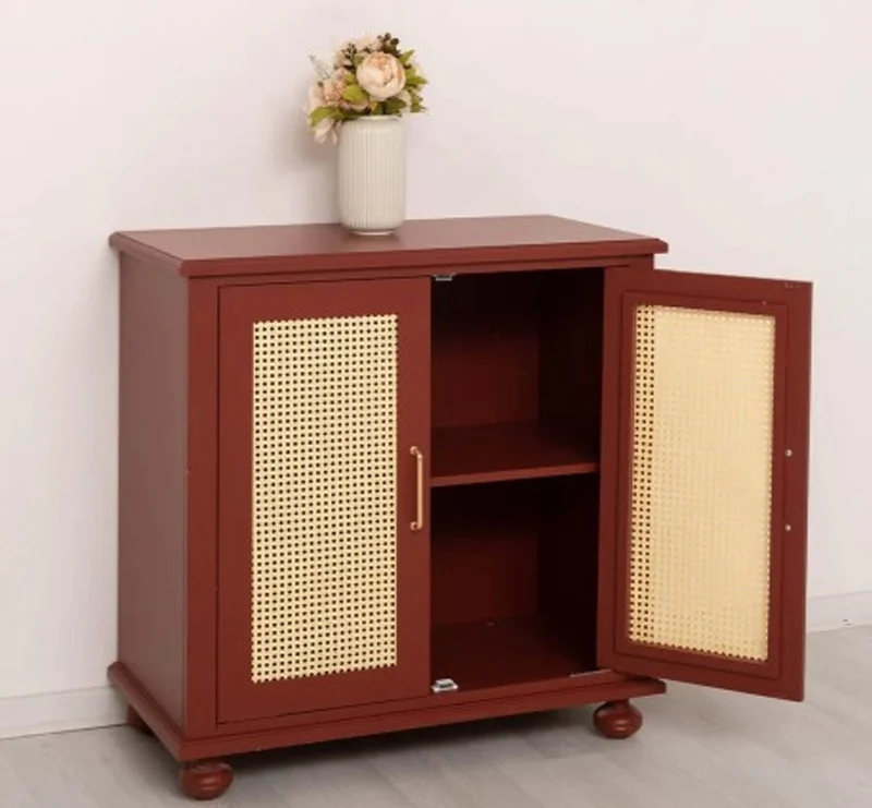Casa Padrino Schrank im Landhausstil mit 2 Türen, 90 x 47 x 90 cm