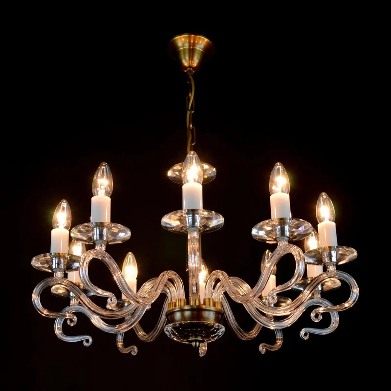 Casa Padrino Luxus Kristall Deckenleuchte Silber Ø 61 x H. 45 cm - Prunkvolle Messing Deckenleuchte mit böhmischem Kristallglas - Barock Möbel - Edel & Prunkvoll