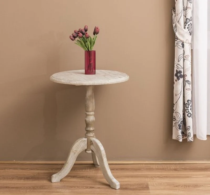 Casa Padrino Couchtisch im Landhausstil, 60 x 60 x 78 cm