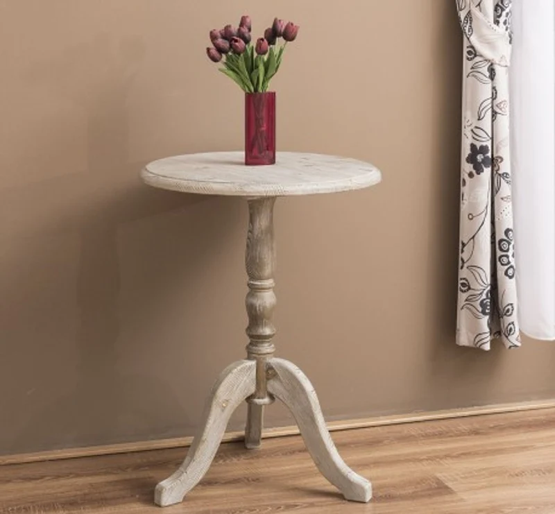 Casa Padrino Couchtisch im Landhausstil, 60 x 60 x 78 cm