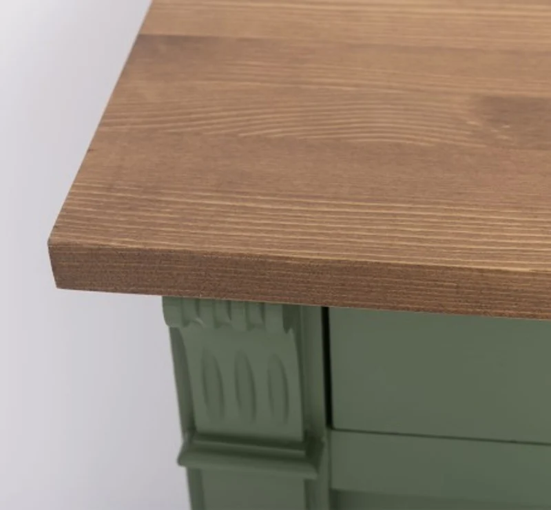 Casa Padrino Sideboard im Landhausstil mit 2 Türen und 2 Schubladen, 116 x 51 x 90 cm