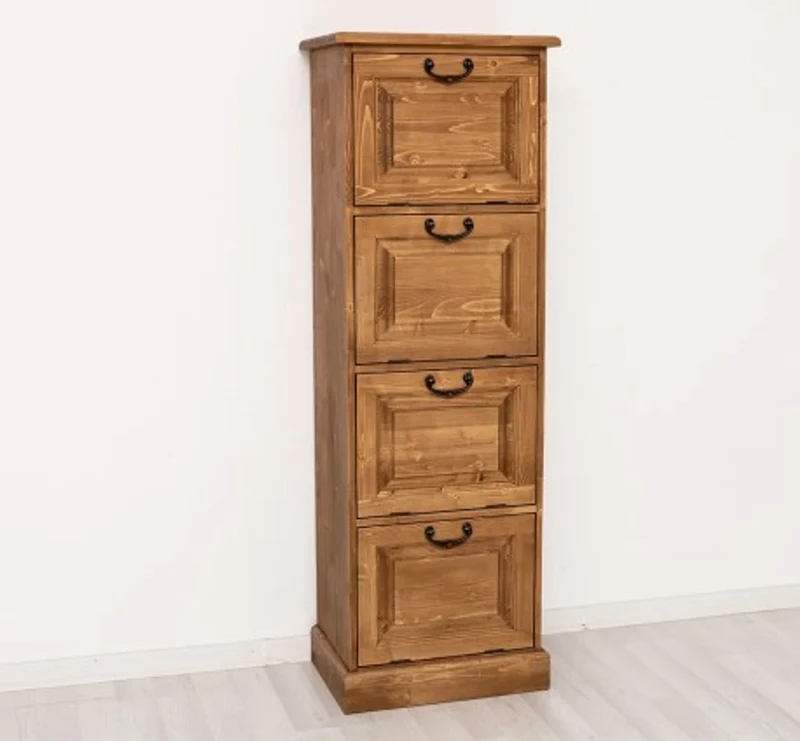 Casa Padrino Kommode im Landhausstil, 55 x 40 x 163 cm