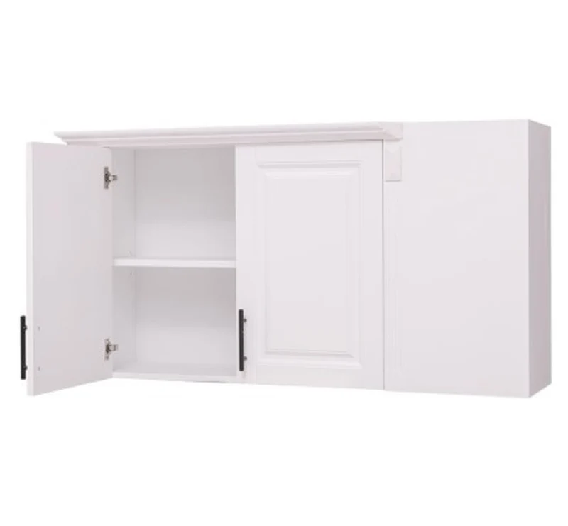Casa Padrino Küchenschrank im Landhausstil mit 2 Türen, 120 x 35 x 65 cm