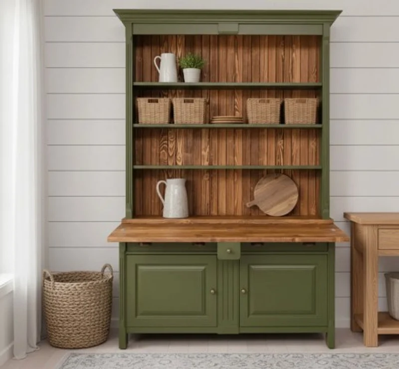 Casa Padrino Bücherregal im Landhausstil, 160 x 60 x 230 cm