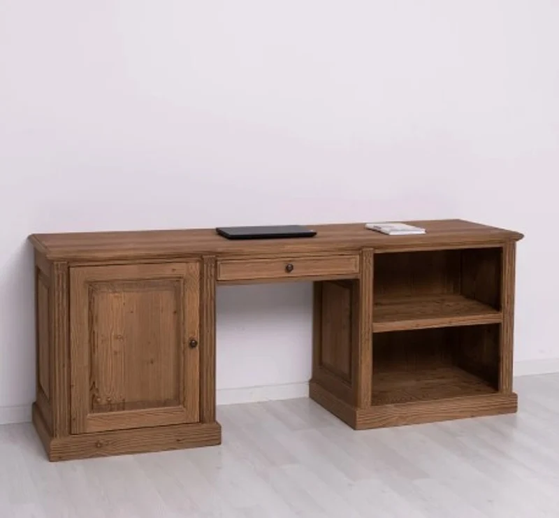 Casa Padrino Schreibtisch im Landhausstil, 199 x 55 x 78 cm