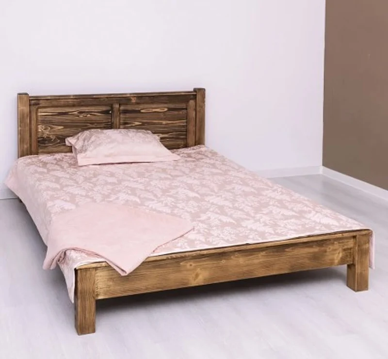 Casa Padrino Bett im Landhausstil, 140 x 200 x 82 cm