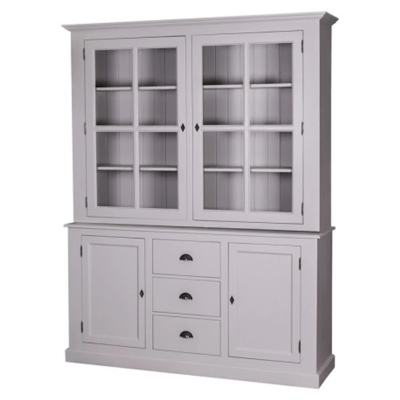 Casa Padrino Sideboard im Landhausstil mit 2 Türen, 179 x 47 x 225 cm