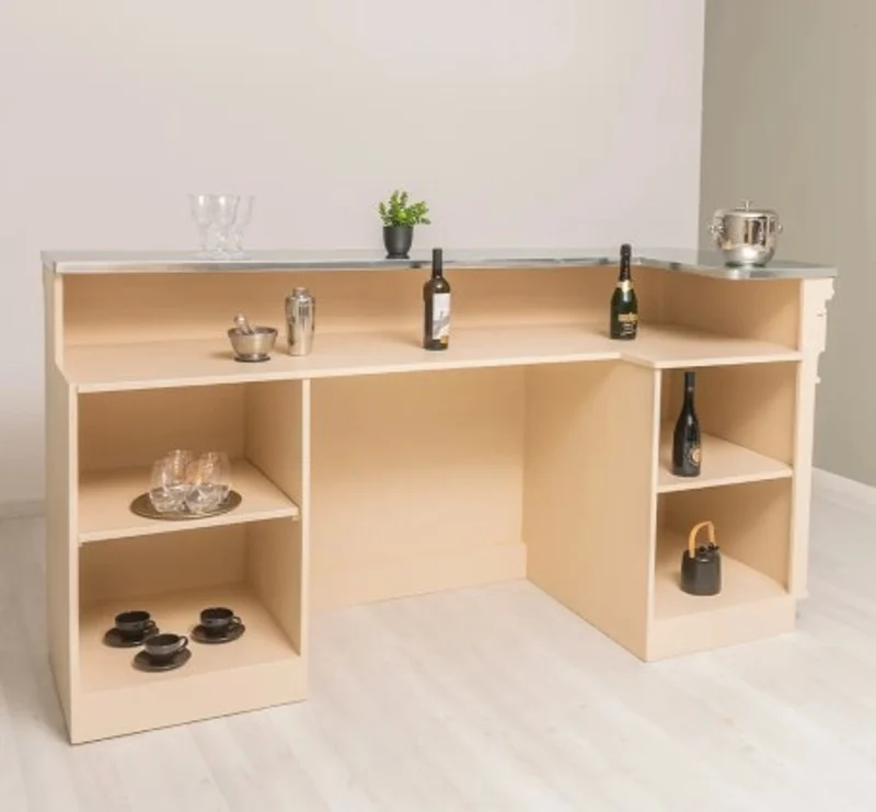 Casa Padrino Theke im Landhausstil, 314 x 74 x 115 cm