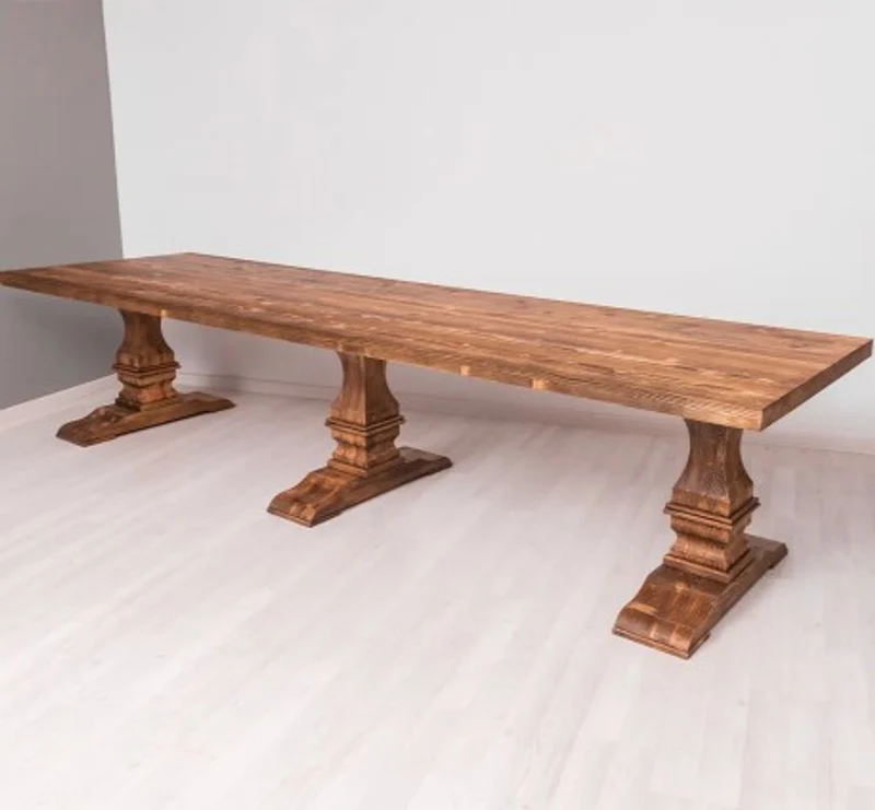 Casa Padrino Esstisch im Landhausstil, 365 x 100 x 78 cm