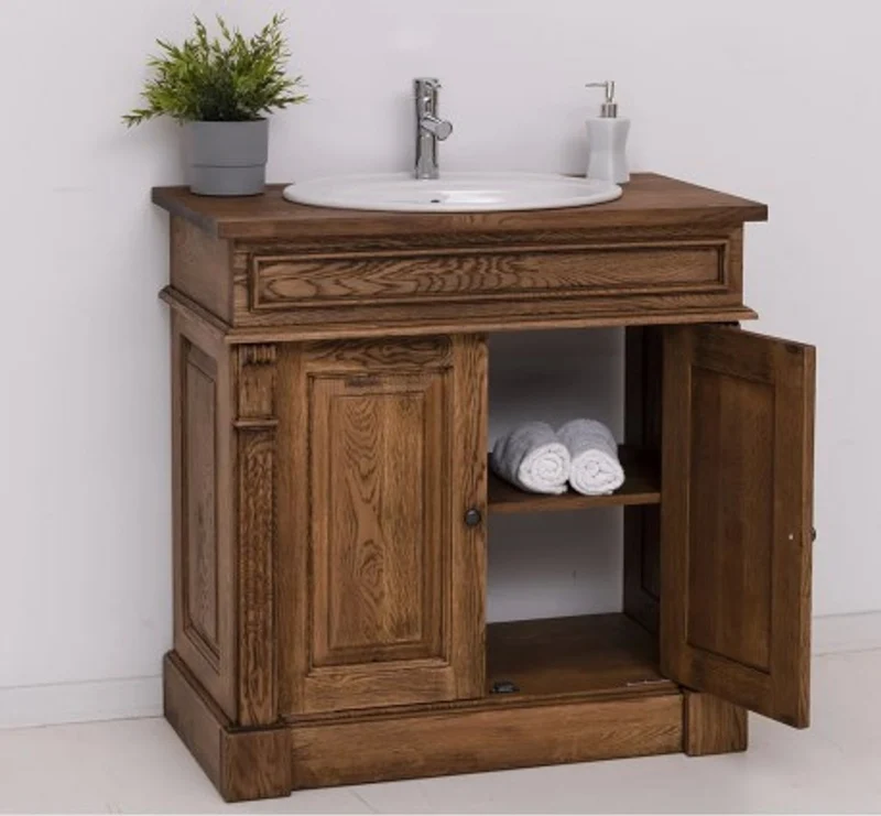 Casa Padrino Waschtisch im Landhausstil, 90 x 51 x 91 cm