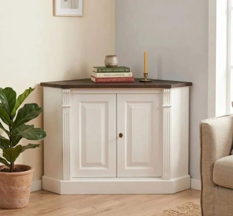 Casa Padrino Sideboard im Landhausstil mit 2 Türen, 110 x 52 x 78 cm