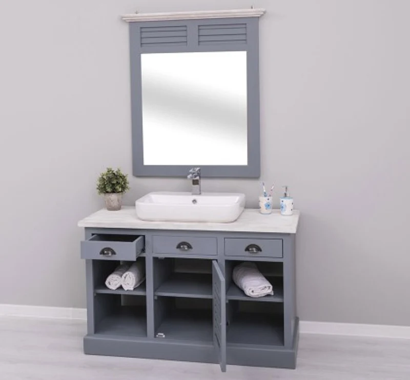 Casa Padrino Waschtisch im Landhausstil, 120 x 51 x 75 cm