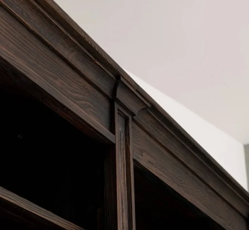 Casa Padrino Bücherregal im Landhausstil, 300 x 42 x 240 cm