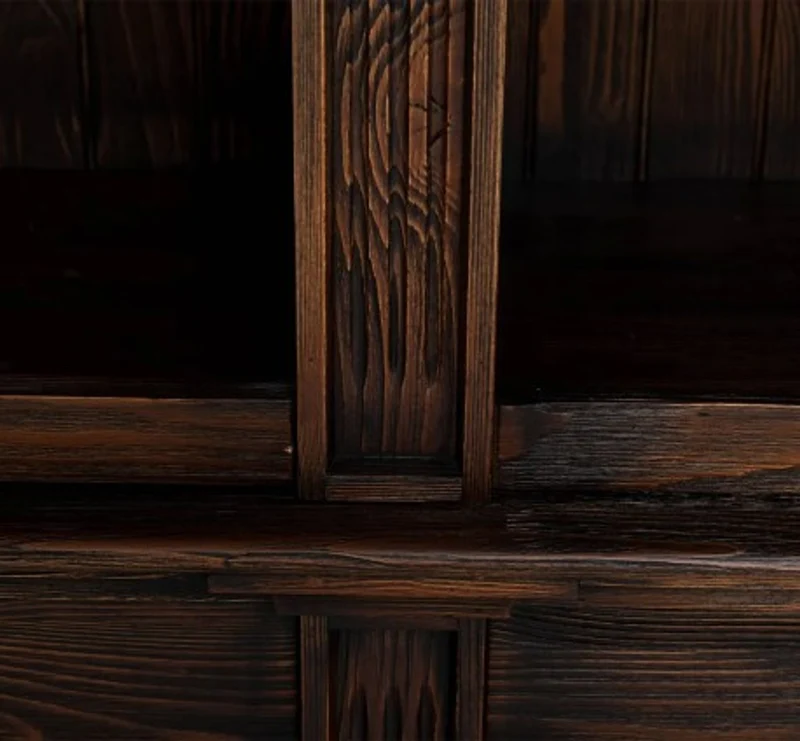Casa Padrino Bücherregal im Landhausstil, 300 x 42 x 240 cm